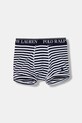 Polo Ralph Lauren přiléhavé boxerky dětské bavlněné s elastanem 3-pack 9P5015 námořnická modř AA00