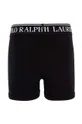 Otroške boksarice Polo Ralph Lauren 2-pack črna