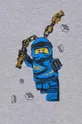 siva Otroška bombažna pižama Lego x Ninjago