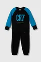 μαύρο Παιδικές βαμβακερές πιτζάμες CR7 Cristiano Ronaldo Για αγόρια