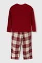 Detské pyžamo Abercrombie & Fitch červená