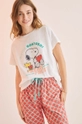 Хлопковая пижама women'secret Snoopy мультиколор