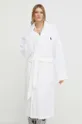 Βαμβακερό μπουρνούζι Polo Ralph Lauren λευκό