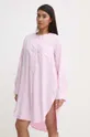 ružová Nočná košeľa Polo Ralph Lauren Dámsky