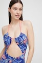 Tommy Jeans costum de baie dintr-o bucată bleumarin UW0UW04625