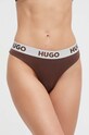 HUGO stringi melanż brązowy 50480166