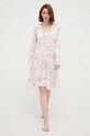 Lauren Ralph Lauren szlafrok bawełniany ILN42270 różowy AW23