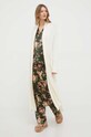 Lauren Ralph Lauren szorty z domieszką kaszmiru ILN52278 beżowy AW23