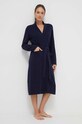 Lauren Ralph Lauren szorty z domieszką kaszmiru dzianina granatowy ILN52278