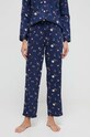 Pyžamo Lauren Ralph Lauren tmavomodrá ILN92297