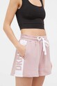 Dkny pantaloni scurti de pijama fund roz YI2522670