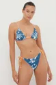Bikini top Roxy Life Reef Bloom x Lisa Ansersen μπλε