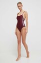 Karl Lagerfeld costum de baie dintr-o bucată 235W2241 burgundia AW23
