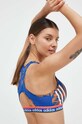 Одяг Спортивний бюстгальтер adidas Performance Farm IM2370 блакитний