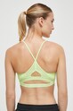 Одежда Спортивный бюстгальтер adidas Performance Aeroreact IJ5694 зелёный