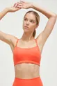 оранжевый Бюстгальтер для йоги adidas Performance Женский