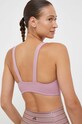Odzież adidas Performance biustonosz do jogi CoreFlow Luxe Studio IJ5797 różowy