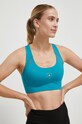 Sportski grudnjak adidas by Stella McCartney TruePurpose print tirkizna IB5522