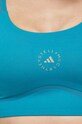Sportski grudnjak adidas by Stella McCartney TruePurpose IB5522 tirkizna