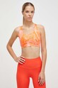 Sportski grudnjak adidas by Stella McCartney TruePurpose IB6778 narančasta AW23