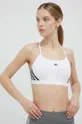 λευκό Αθλητικό σουτιέν adidas Performance Aeroreact Γυναικεία