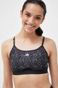 Спортивний бюстгальтер adidas Performance Aeroreact чорний HZ1530
