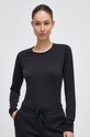 Funkčné tričko s dlhým rukávom adidas TERREX Xperior Merino 200 Planet friendly čierna HZ8561