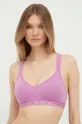 różowy Emporio Armani Underwear biustonosz Damski