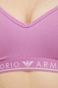 Podprsenka Emporio Armani Underwear ružová 163995.3F227