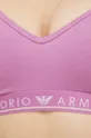 rózsaszín Emporio Armani Underwear melltartó