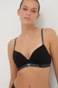 črna Modrček Emporio Armani Underwear Ženski