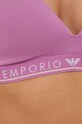 Odzież Emporio Armani Underwear biustonosz 164410.3F227 różowy