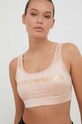 Športová podprsenka Emporio Armani Underwear béžová 164710.3F235