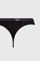 Στρινγκ Emporio Armani Underwear 2-pack Κύριο υλικό: 95% Βαμβάκι, 5% Σπαντέξ Φόδρα: 95% Βαμβάκι, 5% Σπαντέξ Πλέξη Λαστιχο: 84% Πολυεστέρας, 7% Σπαντέξ, 5% Μεταλλικές ίνες, 4% Πολυαμίδη