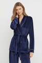 Ρόμπα United Colors of Benetton πλεκτό ύφασμα σκούρο μπλε 36C336003.252