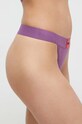 HUGO stringi 50503102 fioletowy SS25