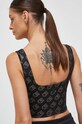 Odzież Guess biustonosz sportowy V3BP10.MC03W czarny