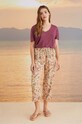 women'secret pizsama nadrág Mix & Match mintás többszínű 3706000