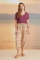 multicolor women'secret spodnie piżamowe Mix & Match Damski