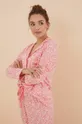 Βαμβακερές πιτζάμες women'secret MASCULINE LOBBY ροζ