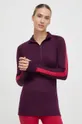 vijolična Funkcionalna majica z dolgimi rokavi Icebreaker ZoneKnit 200 Ženski