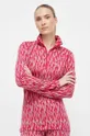ροζ Λειτουργικό μακρυμάνικο πουκάμισο Icebreaker Merino 260 Verte Γυναικεία