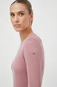 roza Funkcionalna majica dugih rukava Icebreaker 200 Oasis Ženski