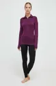 Icebreaker longsleeve funzionale 260 Tech violetto