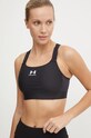 Under Armour biustonosz sportowy miękka czarny 1379195