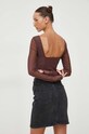 Odzież Abercrombie & Fitch body KI140.3496.450 brązowy