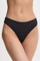 Стринги Tommy Hilfiger трикотаж чорний UW0UW04186