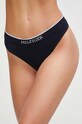 Tommy Hilfiger stringi dzianina granatowy UW0UW04810