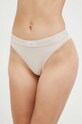 Tommy Hilfiger tanga sima bézs UW0UW04812
