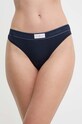 Стринги Tommy Hilfiger трикотаж тёмно-синий UW0UW04812